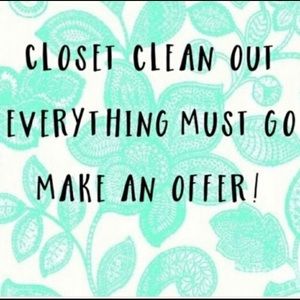 Closet Clean Out! Everything OBO
